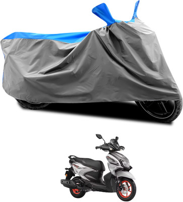CODOKI Waterproof Two Wheeler Cover for Yamaha(RayZR 125 Fi, Grey, Blue)