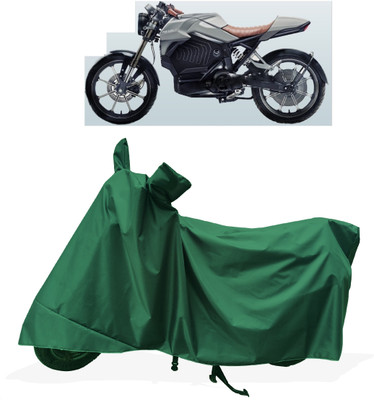 Tricway Two Wheeler Cover for Revolt(RV Cafe Racer, Green)