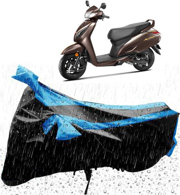 Mdstar Waterproof Two Wheeler Cover for Honda(Activa 6G, Blue)