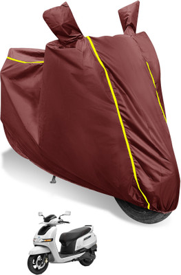 Auto Hub Waterproof Two Wheeler Cover for TVS(Scooty Pep Plus, Multicolor)