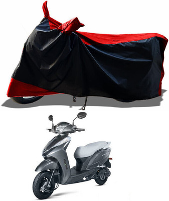 DeepShakshi AUTOMOTIVE Two Wheeler Cover for Ampere(Magnus, Red)