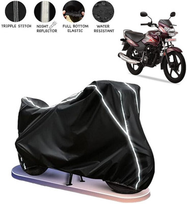 AutoGalaxy Two Wheeler Cover for TVS(Sport, Black, White)