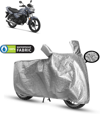 CODOKI Waterproof Two Wheeler Cover for Honda(CB Shine, Silver)