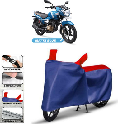 WMIZEXA Two Wheeler Cover for TVS(Victor, Red)