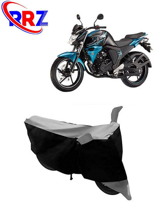 RRZ Waterproof Two Wheeler Cover for Yamaha(FZ-S, Black, Grey)