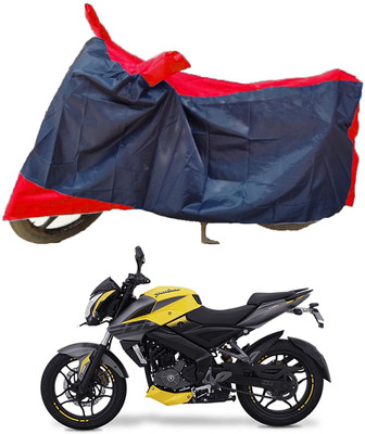 Mdstar Waterproof Two Wheeler Cover for Bajaj(Pulsar NS200, Red, Blue)