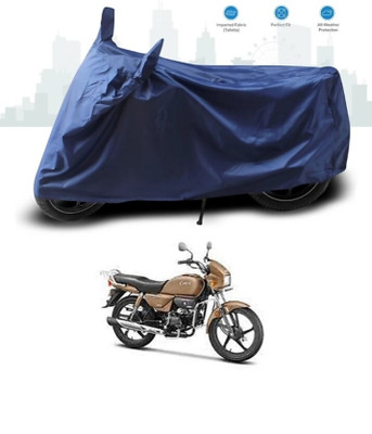 DeepShakshi AUTOMOTIVE Waterproof Two Wheeler Cover for Hero(Splendor, Blue)