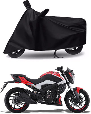 KEDIT Two Wheeler Cover for Bajaj(Dominar 250, Black)