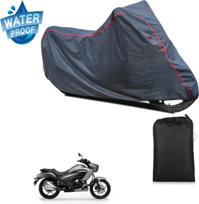 PAGORA Waterproof Two Wheeler Cover for TVS(Intruder 250, Grey)