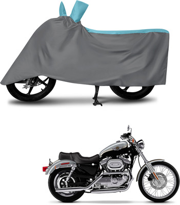 DeepShakshi AUTOMOTIVE Waterproof Two Wheeler Cover for Harley Davidson(1200 Custom, Multicolor)