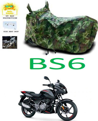 DeepShakshi AUTOMOTIVE Waterproof Two Wheeler Cover for Bajaj(Pulsar 125 Neon, Multicolor)