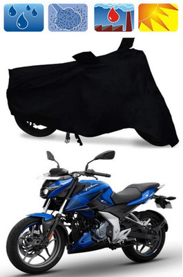 AUTOCAD Waterproof Two Wheeler Cover for Bajaj(Pulsar 180NS, Black)