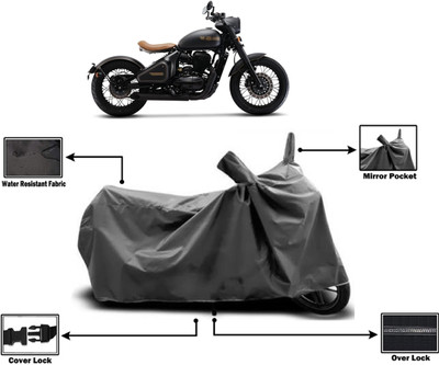 Amexride Two Wheeler Cover for JAWA(Perak, Grey)