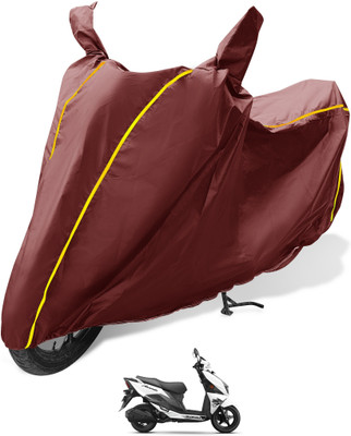MOCKHE Waterproof Two Wheeler Cover for Suzuki(Avenis 125, Maroon)