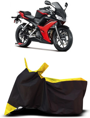 VESMEI Two Wheeler Cover for Hero(Karizma ZMR, Yellow)