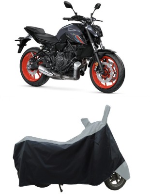 Coxtor Waterproof Two Wheeler Cover for Yamaha(MT 07, Grey)