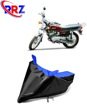RRZ Waterproof Two Wheeler Cover for Yamaha(RX 100, Black, Blue)