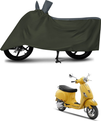 DeepShakshi AUTOMOTIVE Waterproof Two Wheeler Cover for Vespa(Vespa VXL, Multicolor)