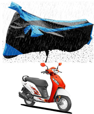APNEK Two Wheeler Cover for Honda(Activa, Blue, Black)