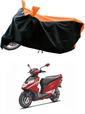 AESTRYD Two Wheeler Cover for Hero(Dare BS6, Orange)