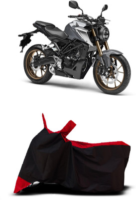 VESMEI Two Wheeler Cover for Honda(CB, Red)