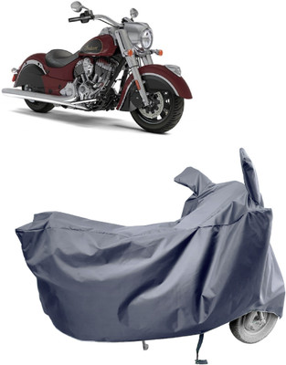 Amexride Two Wheeler Cover for Indian(Chief Classic, Grey)