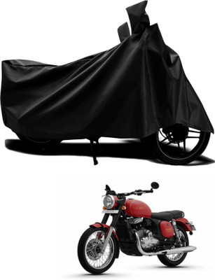KEDIT Two Wheeler Cover for JAWA(Forty Two, Black)