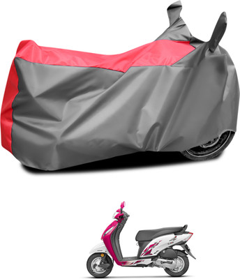 PAGORA Waterproof Two Wheeler Cover for Honda(Activa i, Grey, Red)