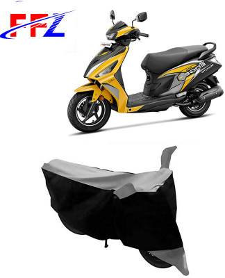 FFZ Waterproof Two Wheeler Cover for Hero(MotoCorp Maestro Edge 125, Black, Grey)