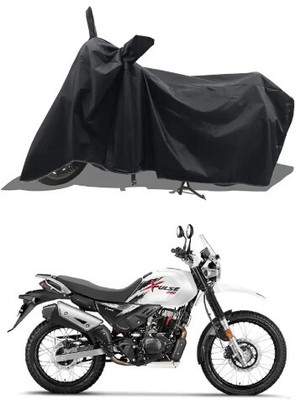 JVBRANGI Waterproof Two Wheeler Cover for Hero(Xpulse 200T, Black)