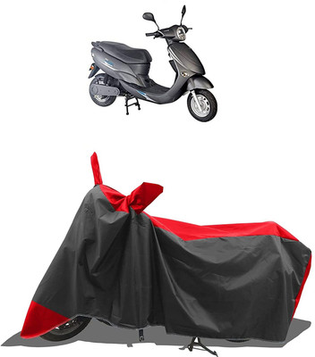 KEDIT Two Wheeler Cover for Avon(E Scoot, Red)