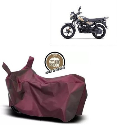 OliverX Waterproof Two Wheeler Cover for Bajaj(CT110, Maroon)