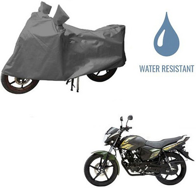 DeepShakshi AUTOMOTIVE Waterproof Two Wheeler Cover for Yamaha(Saluto, Grey)