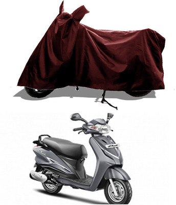 GROFATIK Two Wheeler Cover for Hero(Duet LX 110CC, Maroon)