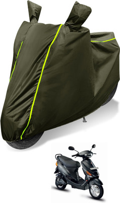 MOCKHE Waterproof Two Wheeler Cover for Hero(E Sprint, Green)