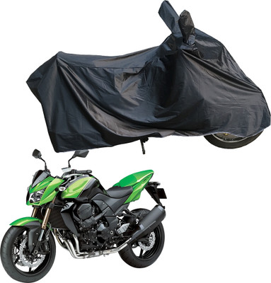 Motodreka Waterproof Two Wheeler Cover for Kawasaki(Z750, Black)