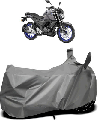 RM Collections Waterproof Two Wheeler Cover for Yamaha(FZ-S, Grey)