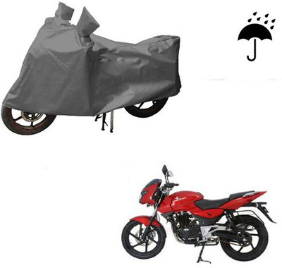 DeepShakshi AUTOMOTIVE Waterproof Two Wheeler Cover for Bajaj(Pulsar 200 NS DTS-i, Grey)