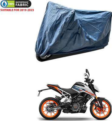 PAGORA Waterproof Two Wheeler Cover for KTM(125 Duke, Blue)