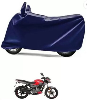 Tritika Waterproof Two Wheeler Cover for Bajaj(Pulsar 125, Blue)