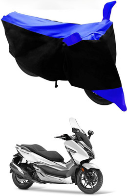 Furious3D Two Wheeler Cover for Honda(Forza 300, Blue, Black)