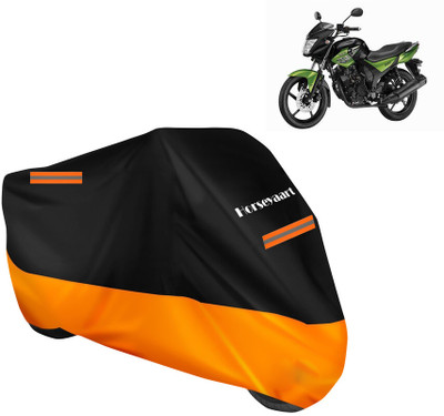 Horseyaart Waterproof Two Wheeler Cover for Yamaha(SZ RR V2.0, Orange)