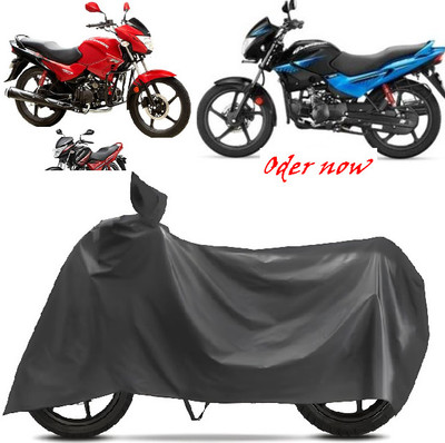 smwzxyu Waterproof Two Wheeler Cover for Bajaj, Hero, Honda, TVS, Ola(Black)