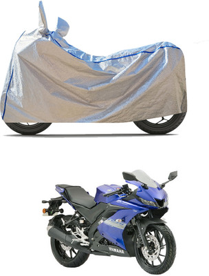 CODOKI Waterproof Two Wheeler Cover for Yamaha(R15S, Silver)