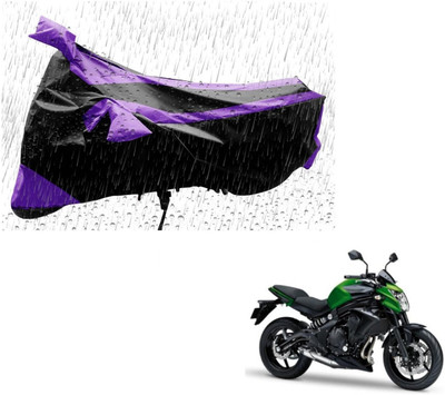 MISSION COLLECTION Waterproof Two Wheeler Cover for Kawasaki(Z250, Purple)