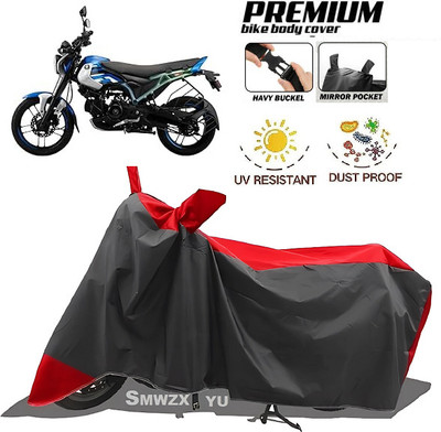 smwzxyu Waterproof Two Wheeler Cover for Bajaj(Freedom LS, Red)