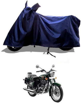 AASHTIK MART Two Wheeler Cover for Royal Enfield(Classic 350 Signals, Blue)