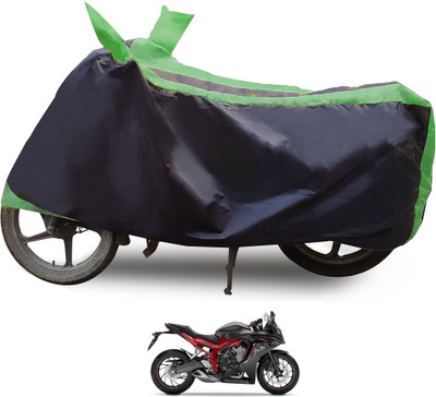 Euro Care Waterproof Two Wheeler Cover for Honda(CBR 650F, Green)