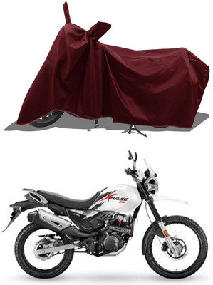 KEDIT Two Wheeler Cover for Hero(Xpulse 200T, Maroon)