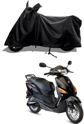 GROFATIK Two Wheeler Cover for Hero(Electric Optima, Black)